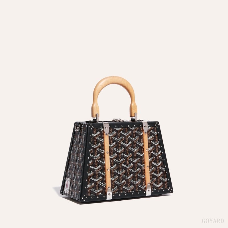 Black Goyard Saïgon Mini Trunk Bag | VMOB7026