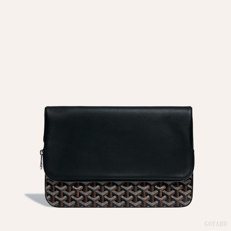 Black Goyard Sainte-Marie GM Clutch | WZZR5797