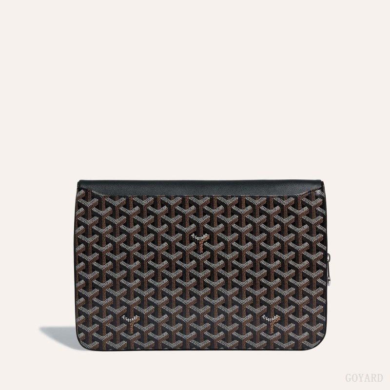 Black Goyard Sainte-Marie GM Clutch | WZZR5797