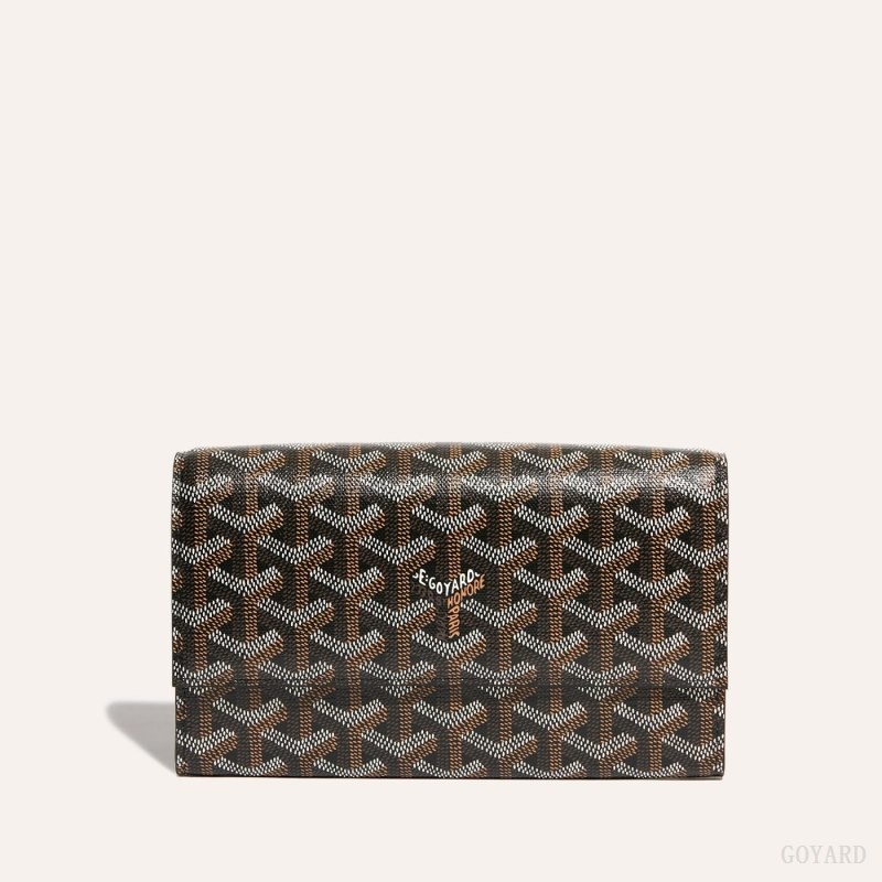 Black Goyard Varenne Continental Wallet | CWOK1105