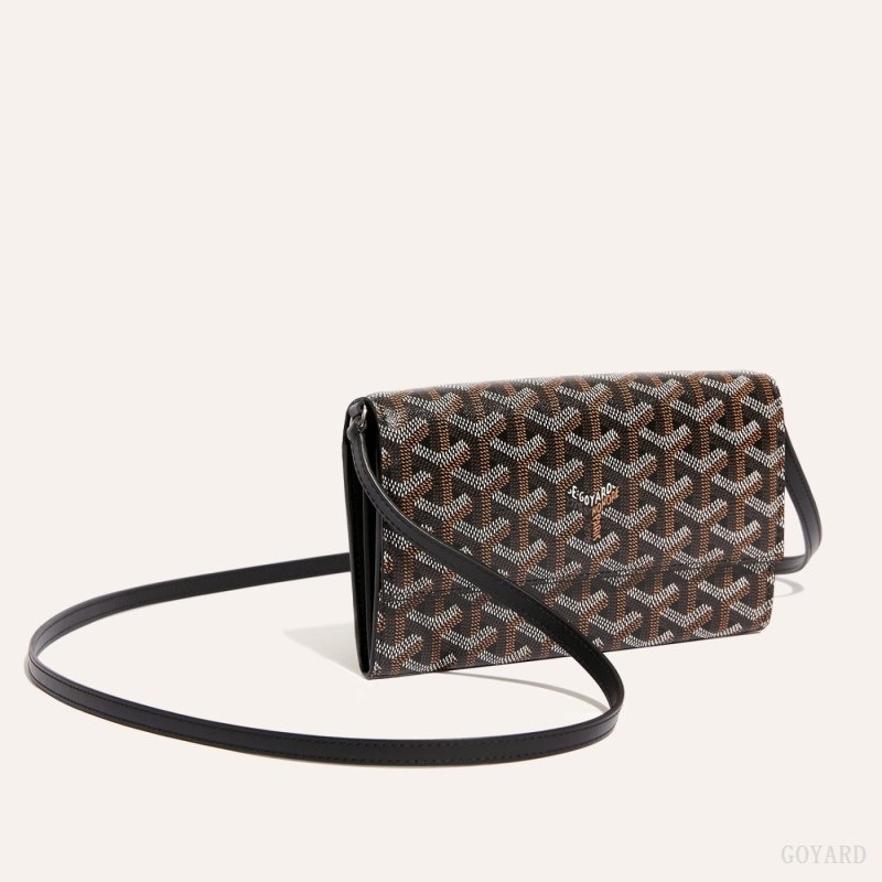 Black Goyard Varenne Continental Wallet | CWOK1105