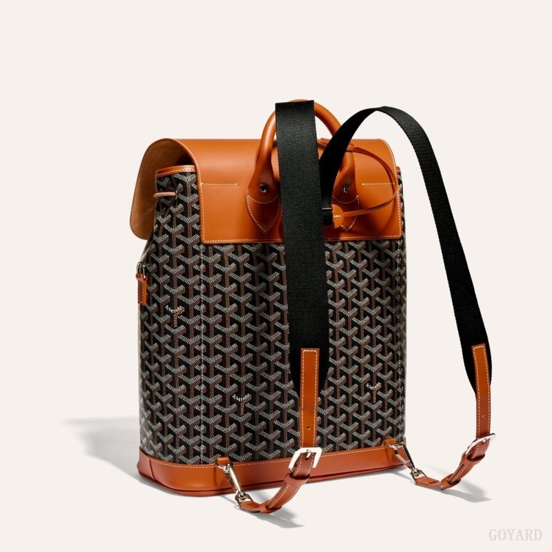 Black / Brown Goyard ALPIN MM BACKPACK | BCED8434