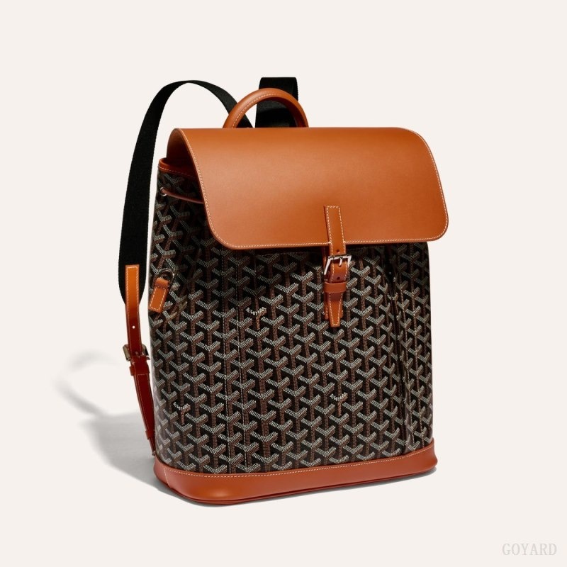 Black / Brown Goyard ALPIN MM BACKPACK | BCED8434