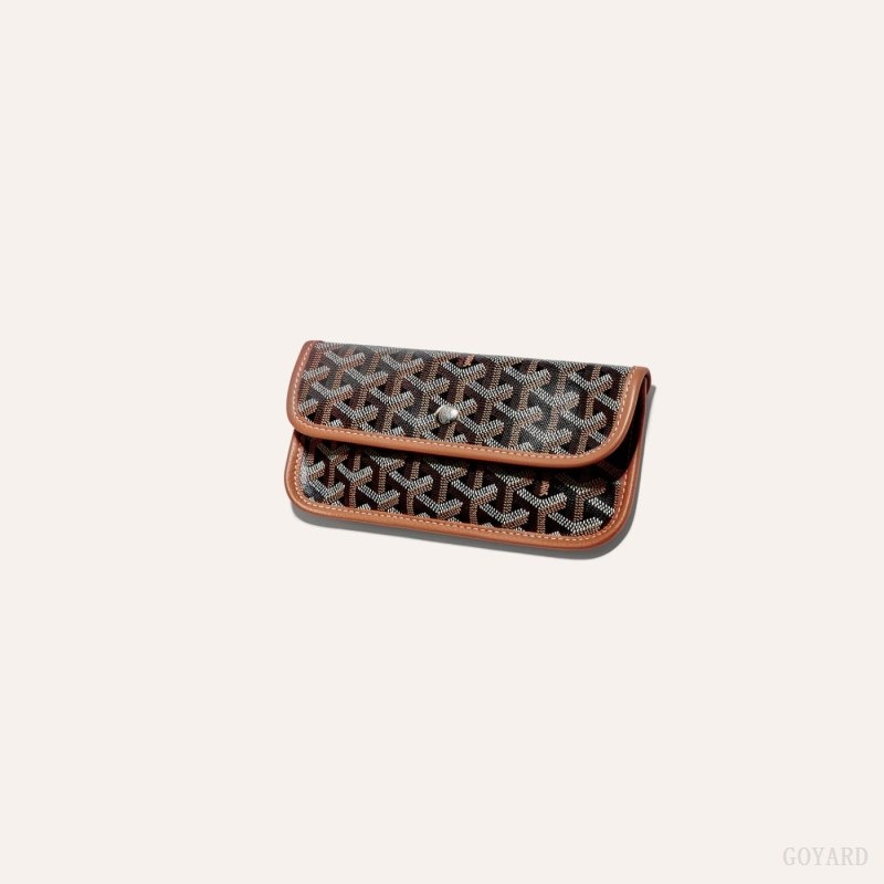 Black / Brown Goyard ANJOU GM BAG | MUAB7987