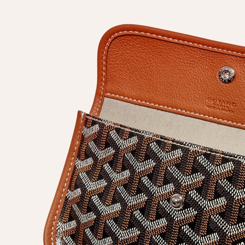 Black / Brown Goyard ANJOU GM BAG | MUAB7987