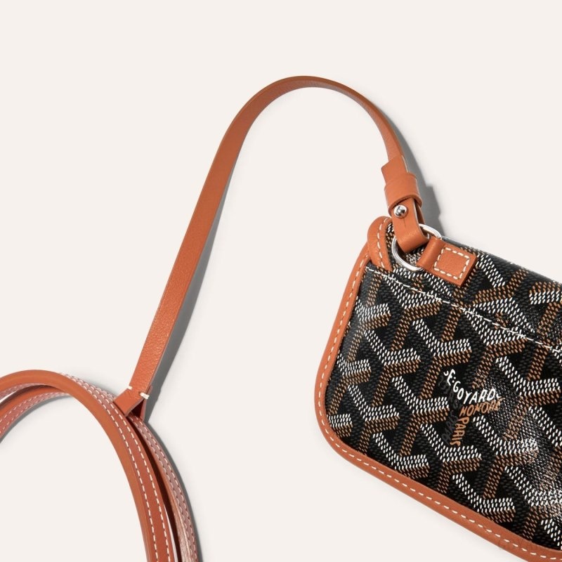 Black / Brown Goyard ANJOU MINI BAG | TYLP4710