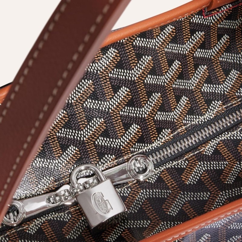 Black / Brown Goyard ARTOIS GM BAG | UGLE1862