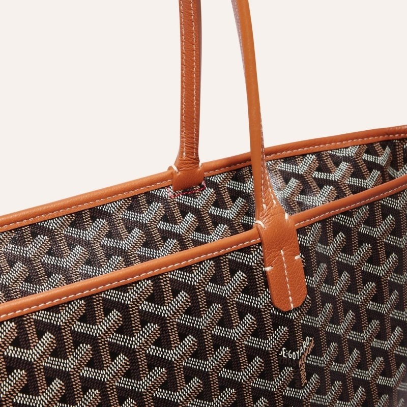 Black / Brown Goyard ARTOIS MM BAG | KILW0775