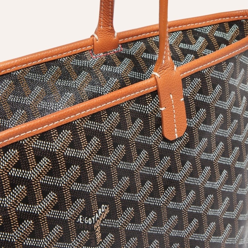 Black / Brown Goyard ARTOIS PM BAG | KBSK5628