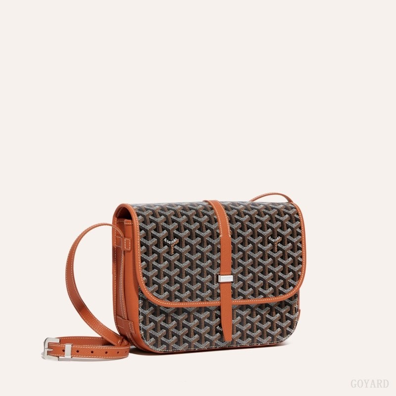 Black / Brown Goyard Belvedere MM Bag | RXMK0743