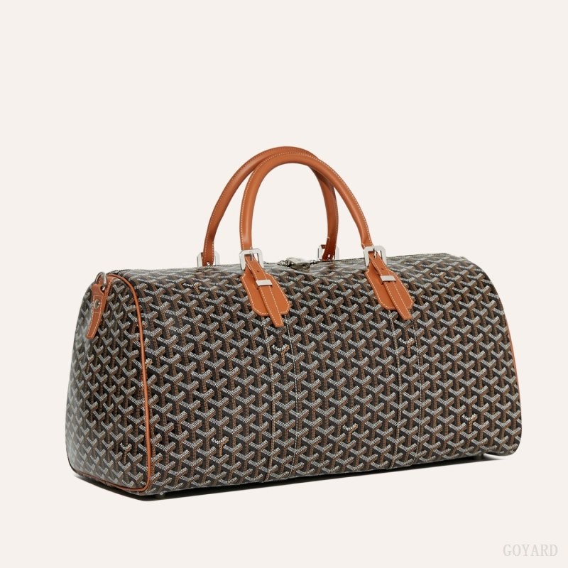 Black / Brown Goyard Boston 50 bag | LTPV4699