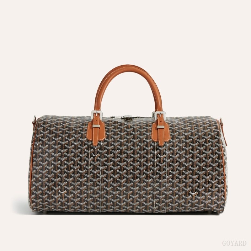 Black / Brown Goyard Boston 50 bag | LTPV4699