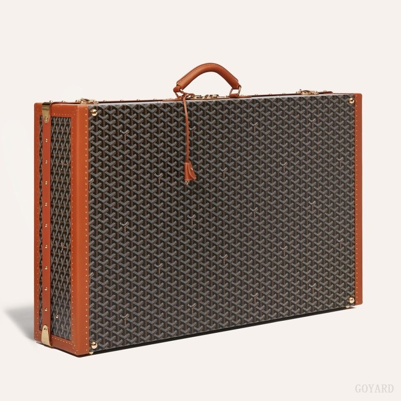 Black / Brown Goyard GRAND HÔTEL 80 CASE | NUXT0759