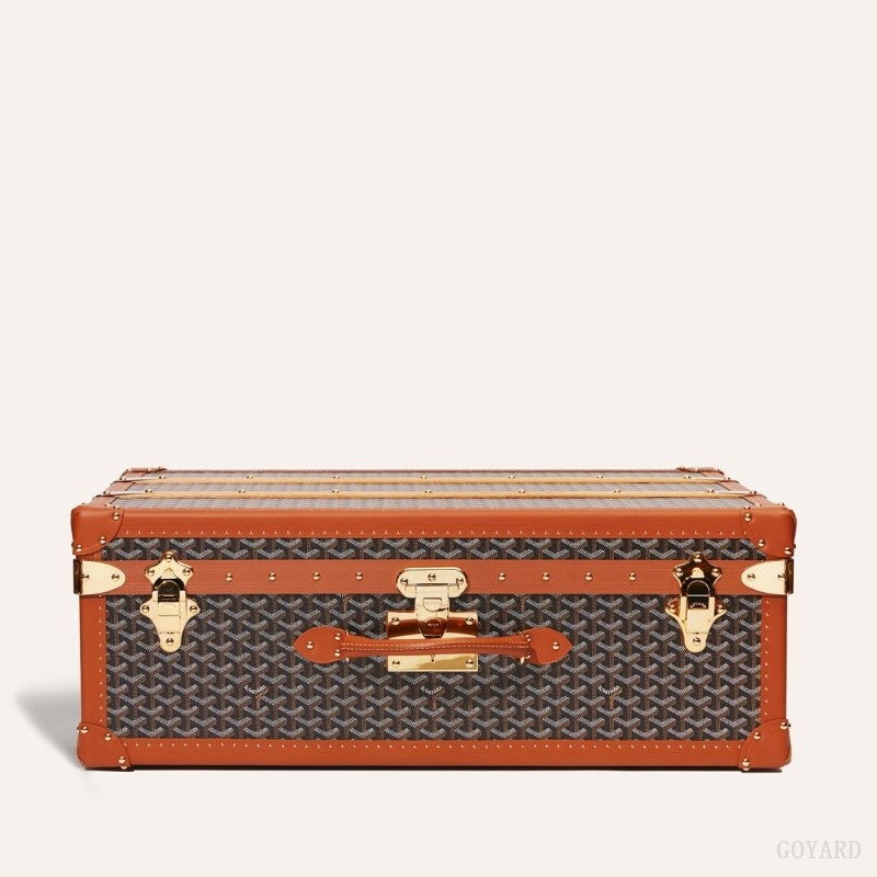 Black / Brown Goyard PALACE 70 SUITCASE | GDFD3284