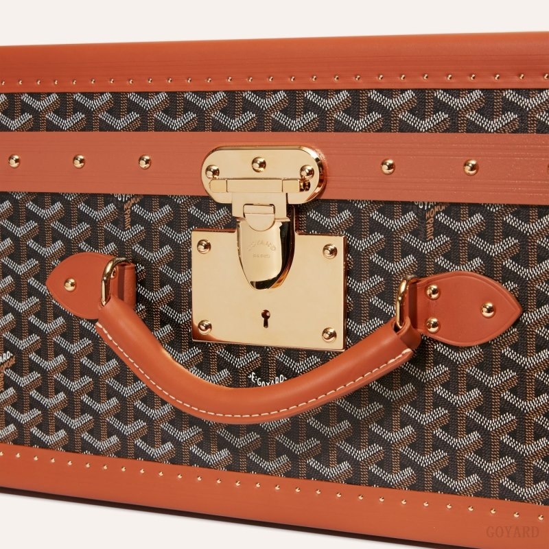 Black / Brown Goyard PALACE 70 SUITCASE | GDFD3284