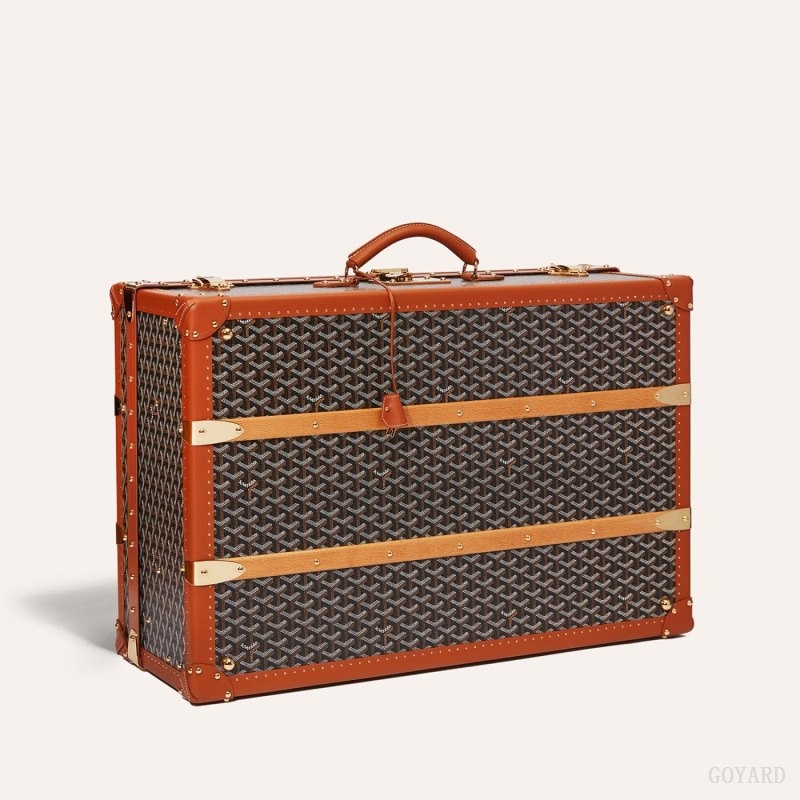 Black / Brown Goyard PALACE 70 SUITCASE | GDFD3284