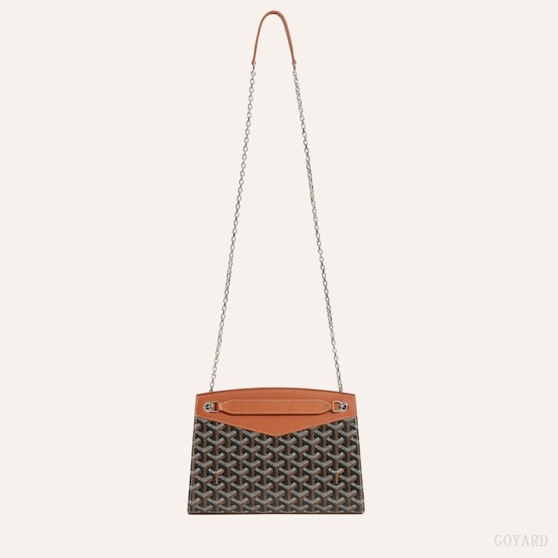 Black / Brown Goyard Rouette Structuré PM Bag | BNDQ3525