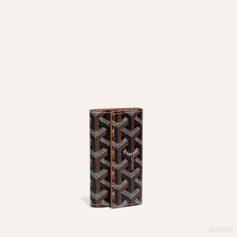 Black / Brown Goyard SAINT-MICHEL KEY RING | JJHR1506