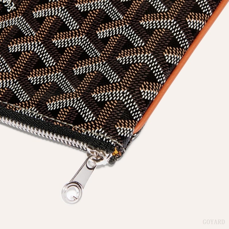 Black / Brown Goyard SÉNAT PM POCKET | SAMX6485