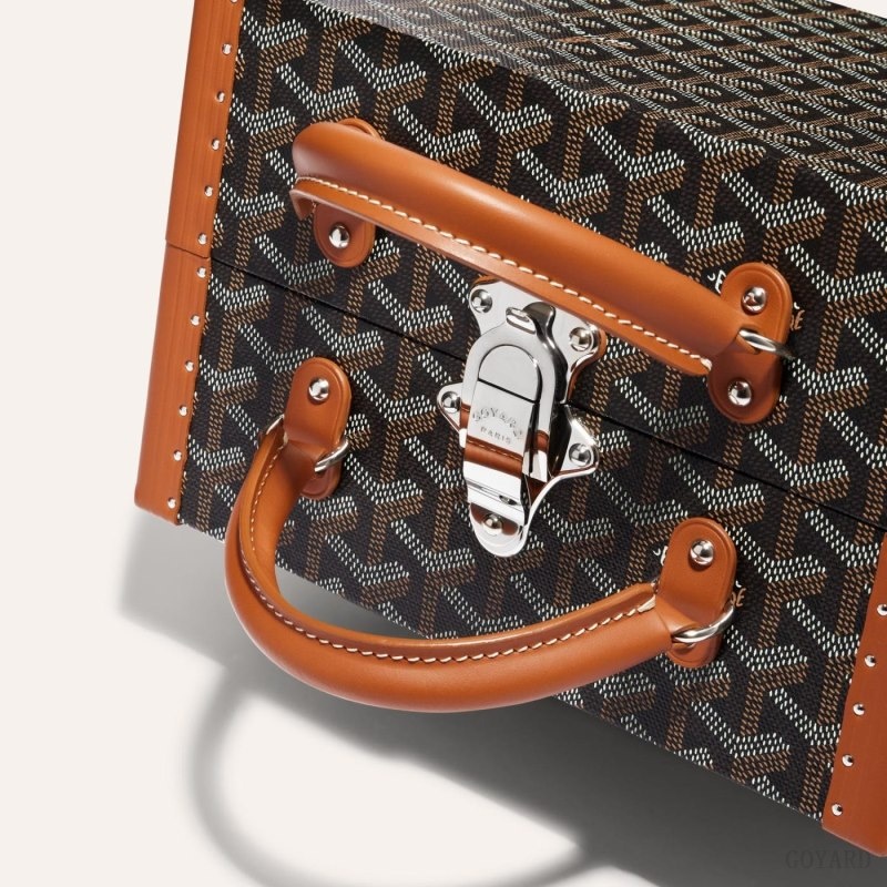 Black / Brown Goyard TRAVEL BOWL | YKJQ0245