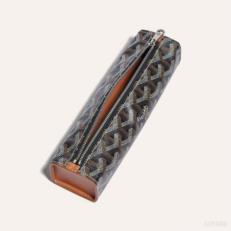 Black / Brown Goyard TROUSSE | GRKW9222