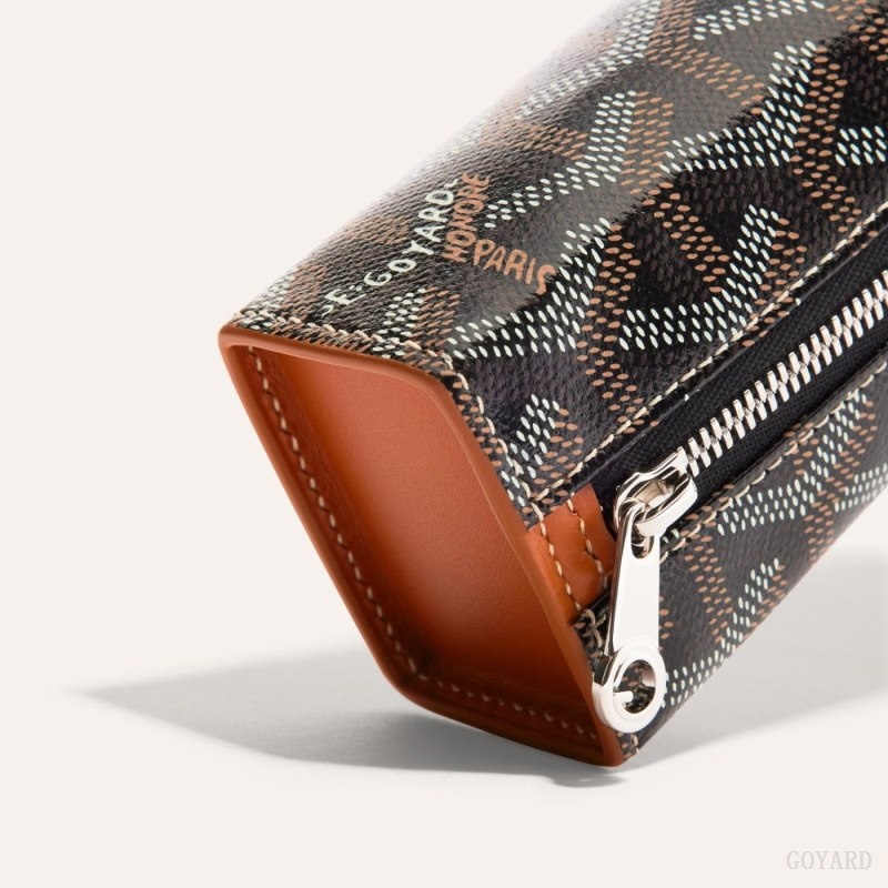 Black / Brown Goyard TROUSSE | GRKW9222