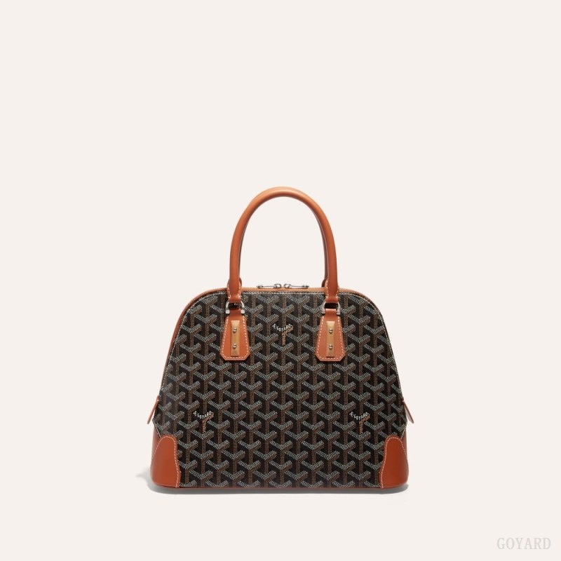 Black / Brown Goyard Vendôme PM Bag | ILOU4430