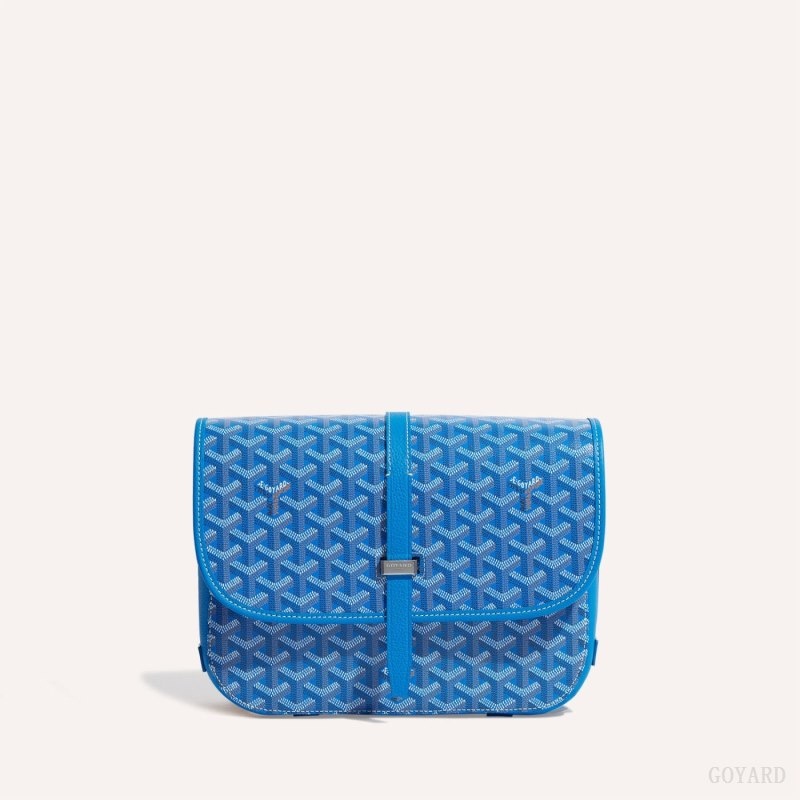 Blue Goyard Belvedere MM Bag | TUGO6913