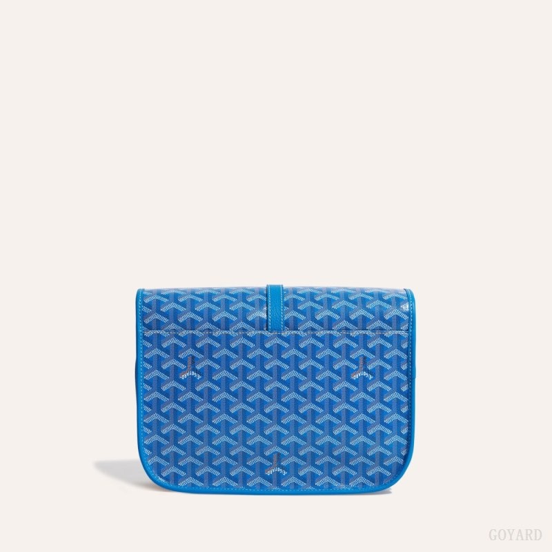 Blue Goyard Belvedere MM Bag | TUGO6913