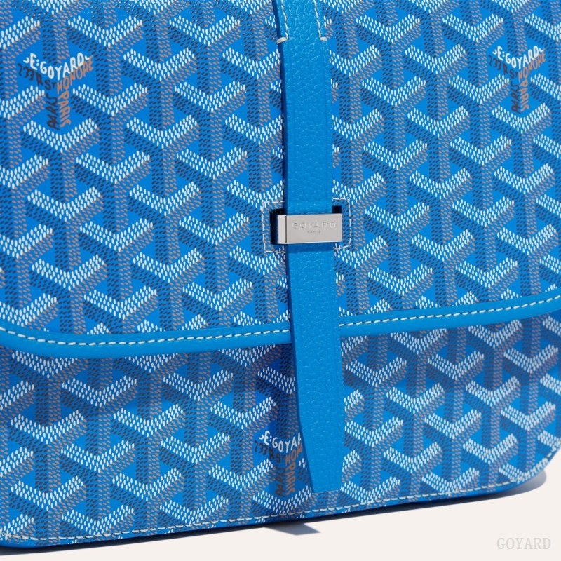 Blue Goyard Belvedere MM Bag | TUGO6913