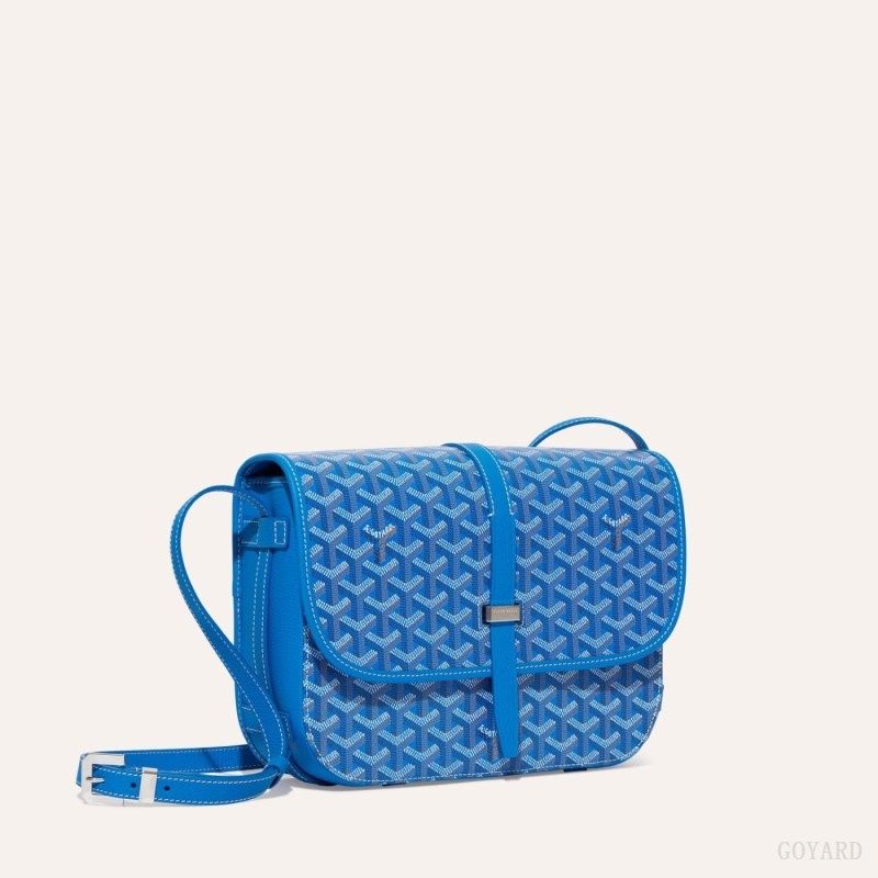 Blue Goyard Belvedere MM Bag | TUGO6913