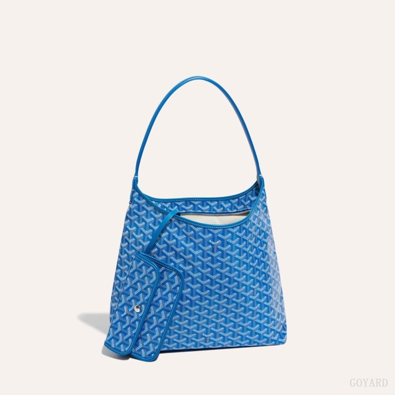 Blue Goyard Bohème Hobo Bag | ULGJ6841