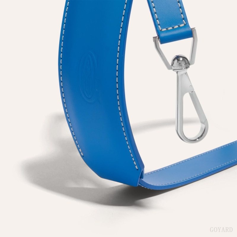 Blue Goyard CUIR MM STRAP | VIRC0649