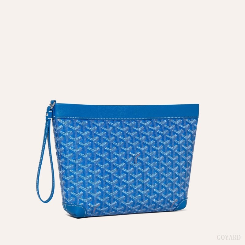 Blue Goyard Conti pouch | YJBT5752