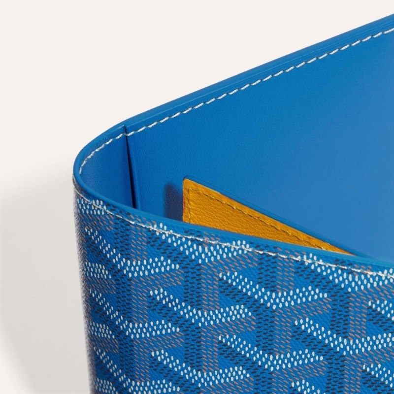 Blue Goyard GRENELLE PASSPORT COVER | ZSLG3153