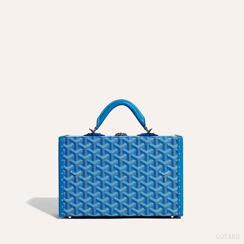 Blue Goyard Grand Hôtel Trunk Bag | EEEH3322