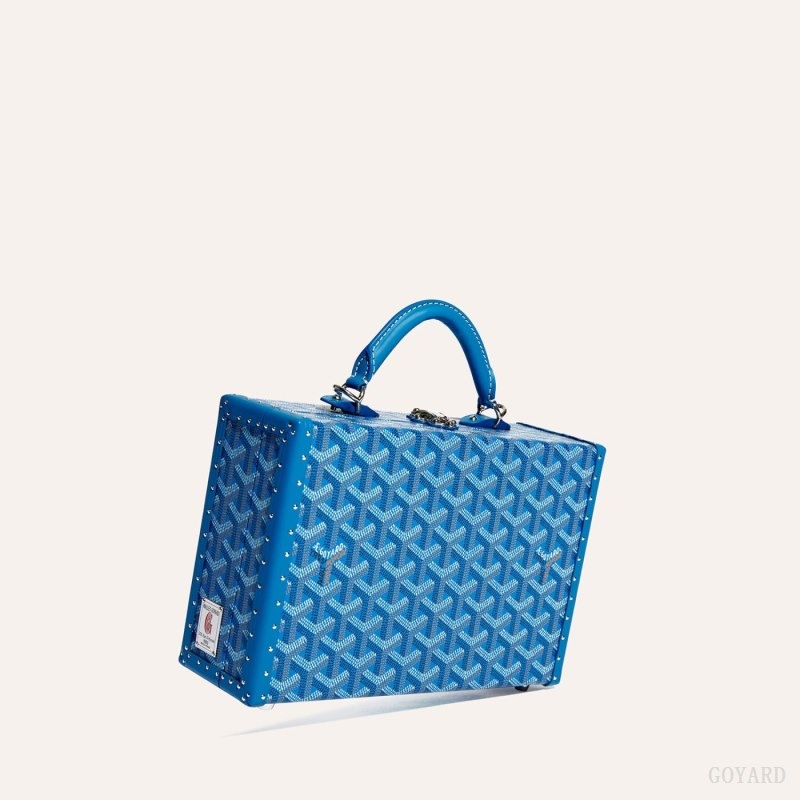 Blue Goyard Grand Hôtel Trunk Bag | EEEH3322