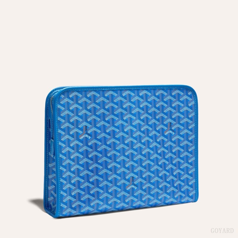 Blue Goyard JOUVENCE GM TOILET BAG | DXHA8092