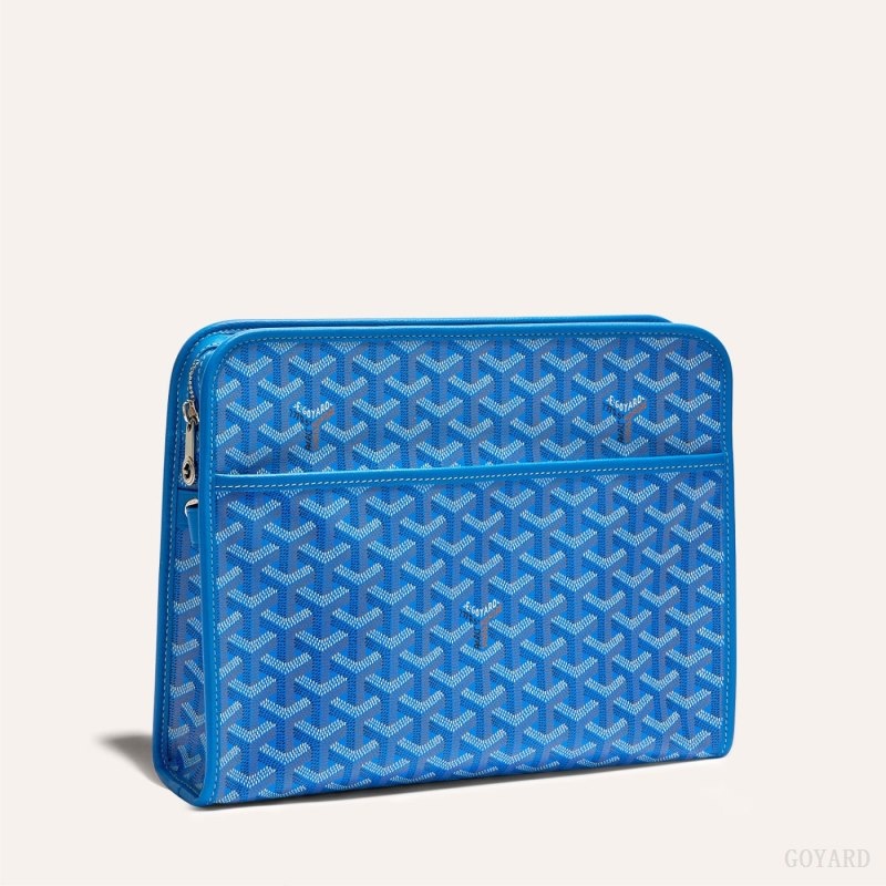 Blue Goyard JOUVENCE GM TOILET BAG | DXHA8092