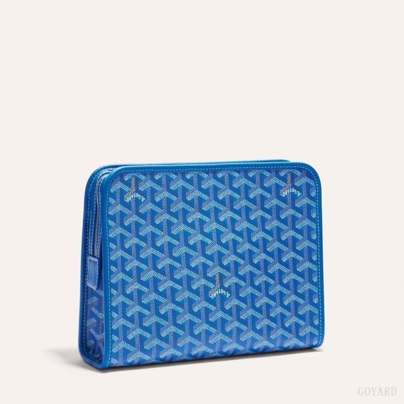 Blue Goyard JOUVENCE MM TOILET BAG | HZNQ6737