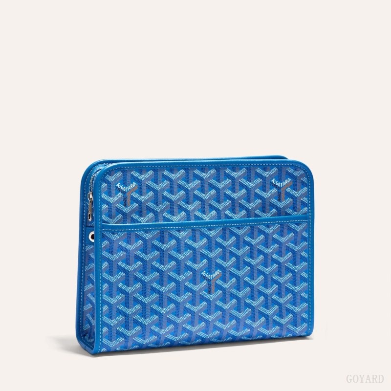 Blue Goyard JOUVENCE MM TOILET BAG | HZNQ6737