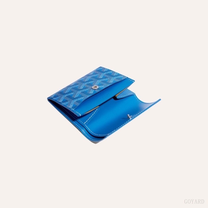 Blue Goyard MARIGNY WALLET | EDUK8080