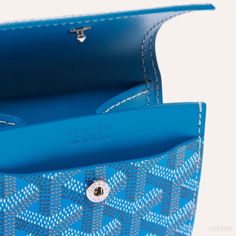 Blue Goyard MARIGNY WALLET | EDUK8080