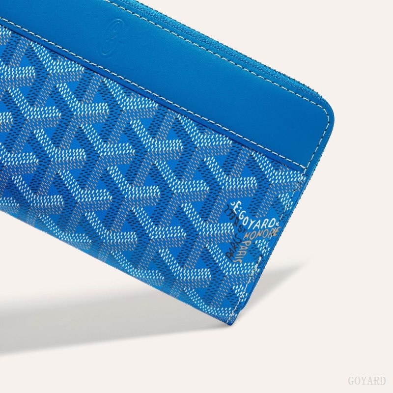 Blue Goyard MATIGNON GM WALLET | FSAZ1978