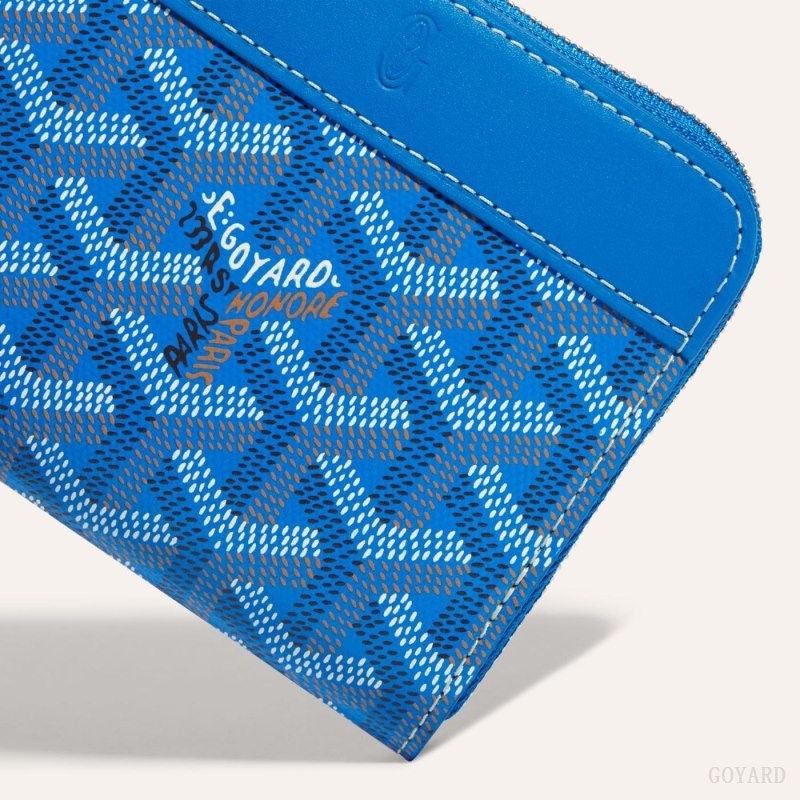 Blue Goyard MATIGNON PM WALLET | RXVE7765