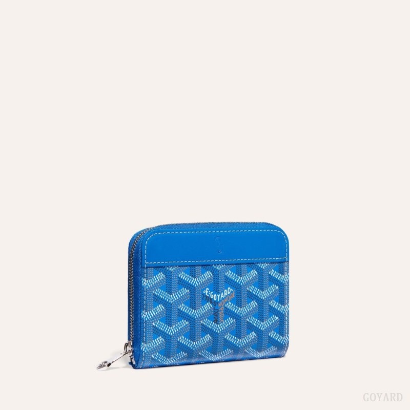 Blue Goyard MATIGNON PM WALLET | RXVE7765