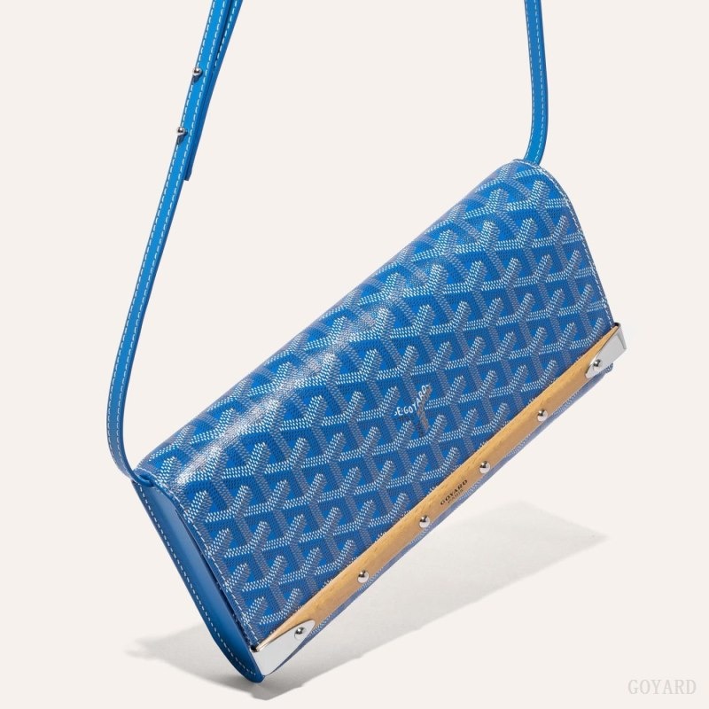 Blue Goyard Monte-Carlo PM Clutch | MDQQ2765