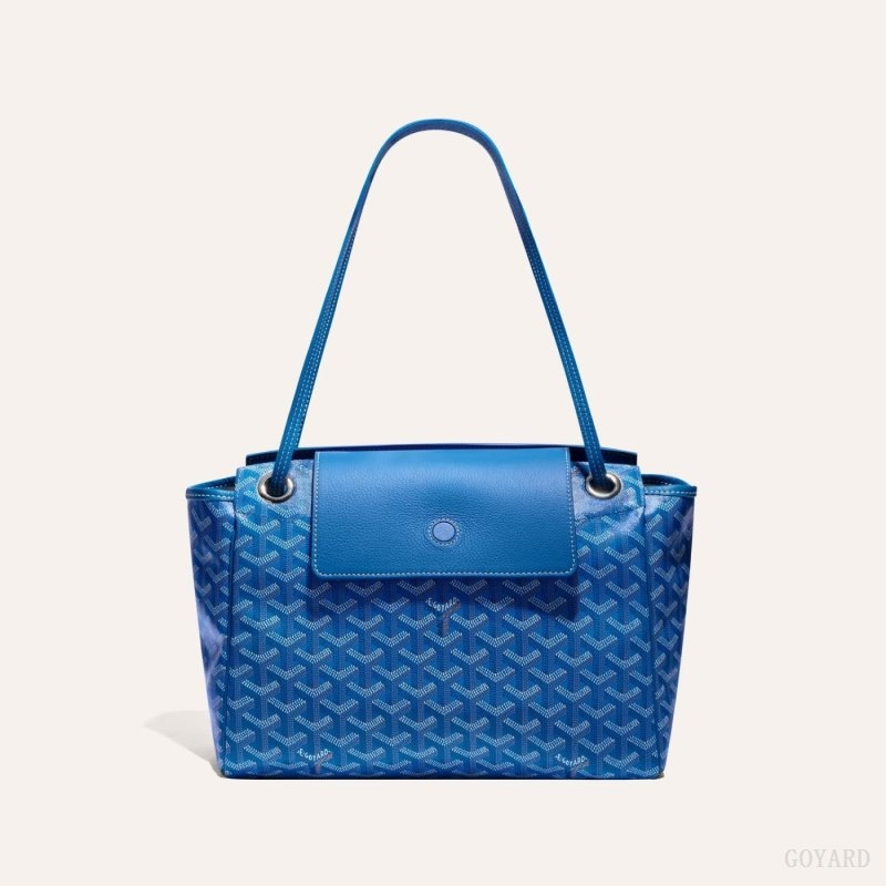 Blue Goyard ROUETTE PM BAG | UFQE4816