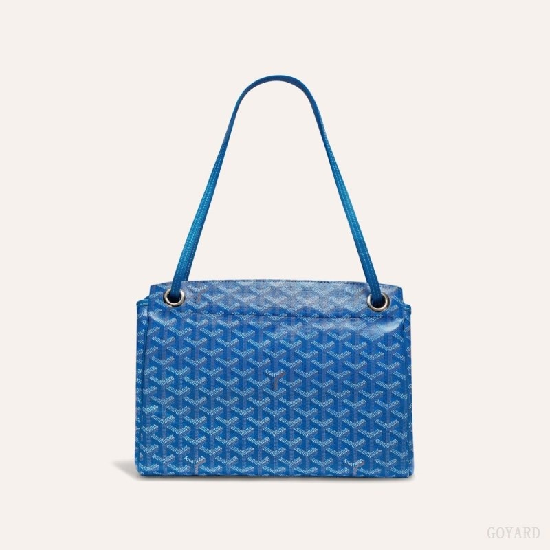 Blue Goyard ROUETTE PM BAG | UFQE4816