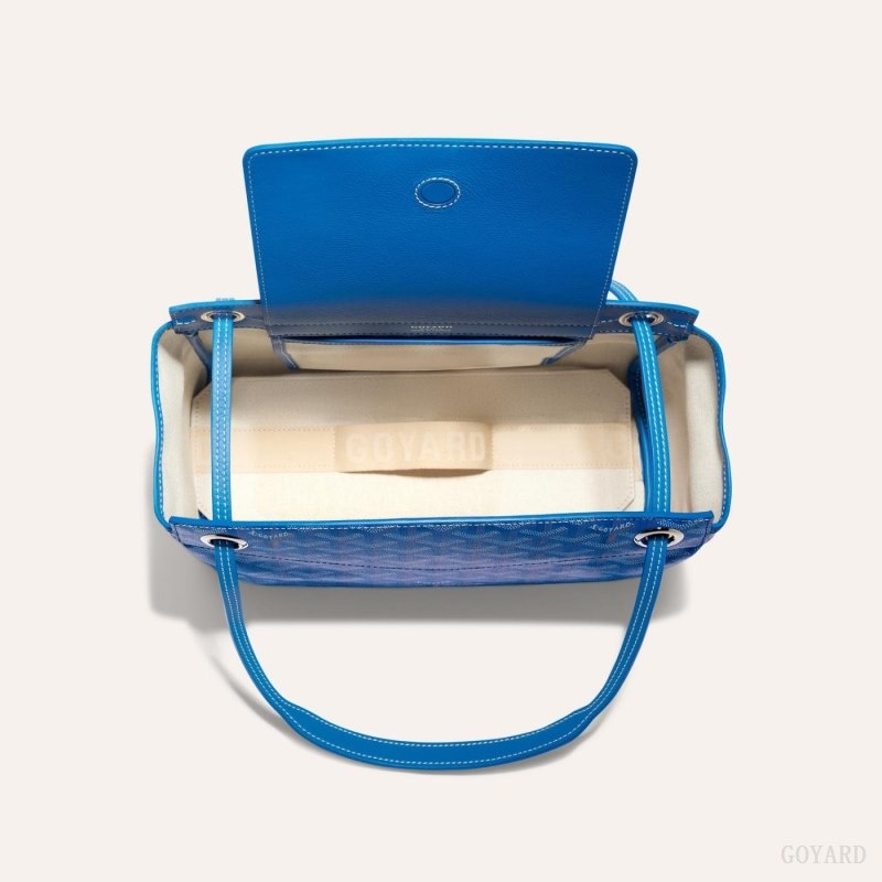 Blue Goyard ROUETTE PM BAG | UFQE4816